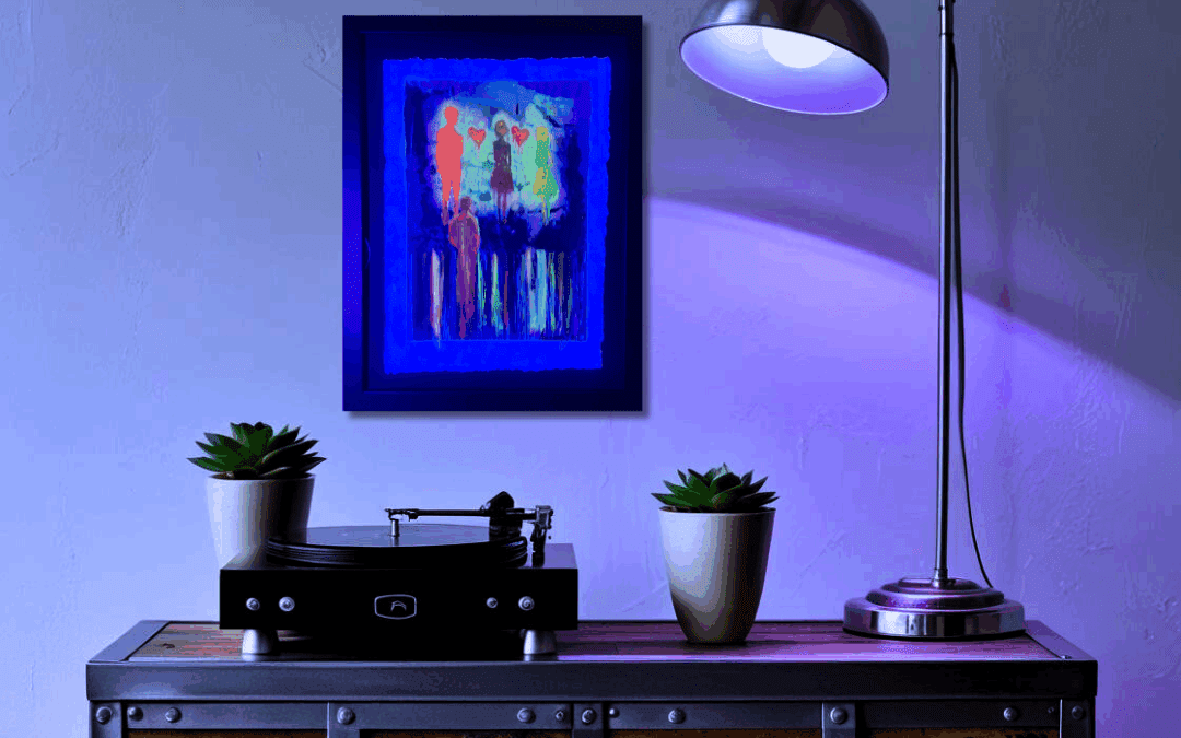 UV-Kunst & Schwarzlicht in deinem Zuhause